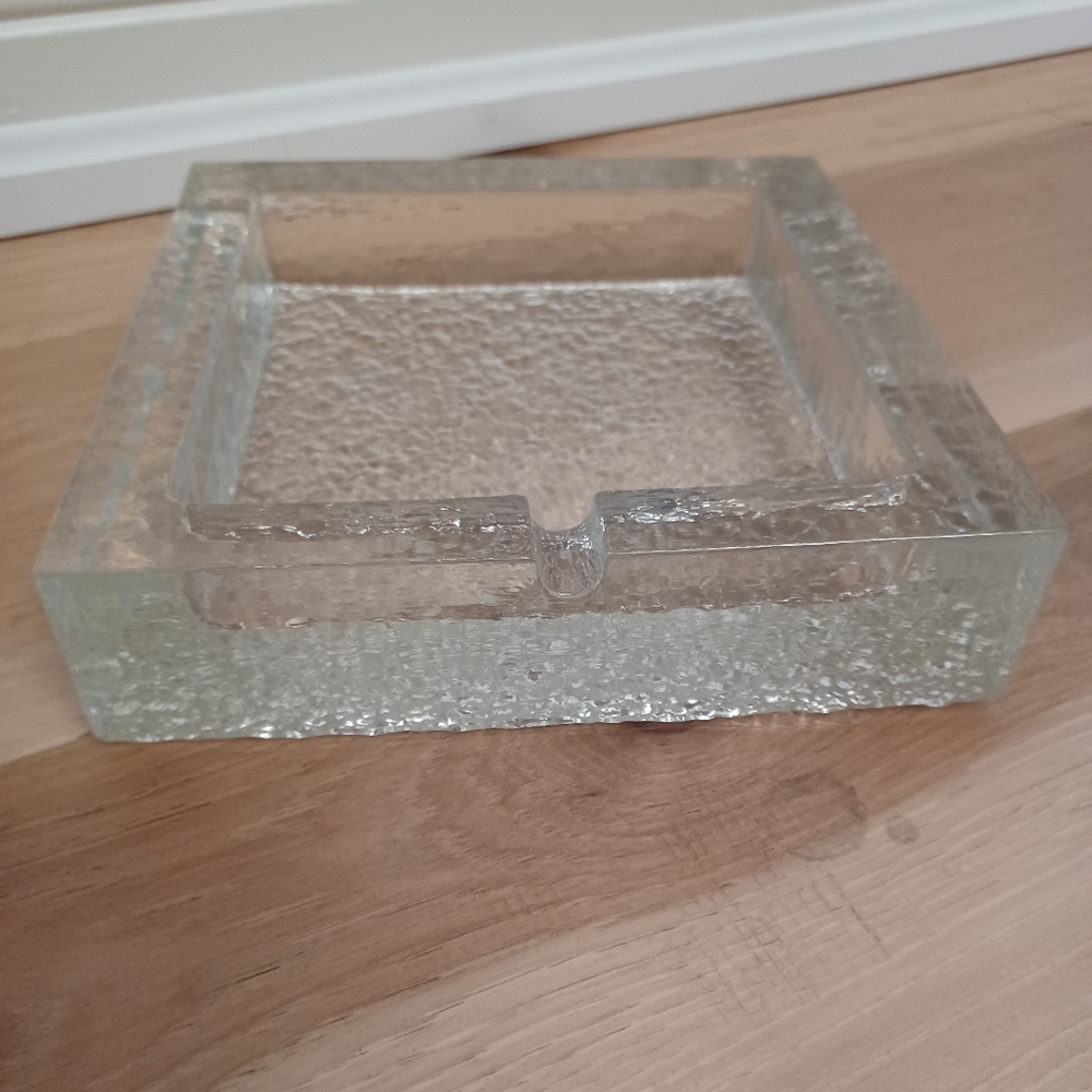 Nwot Glass ashtray